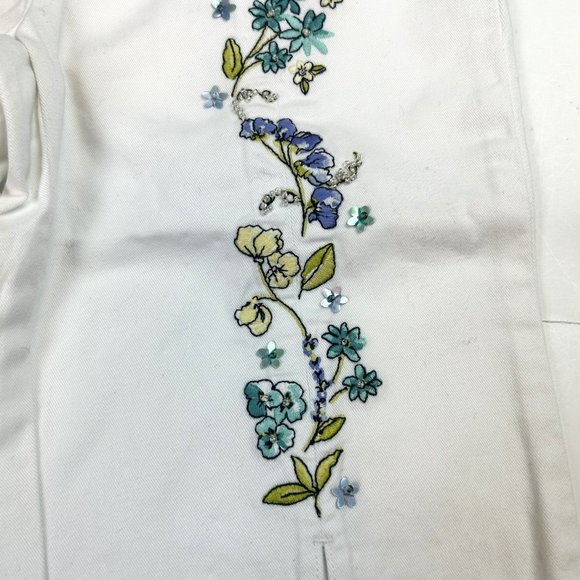 NWT Gymboree White Floral Bermuda Short & Lavender Corsage Halter Top Size 6 - Picture 3 of 9